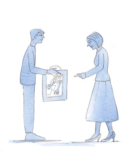 Une personne qui déteste le jardinage ne sera pas contente de recevoir un ensemble de jardinage en cadeau ; donc une personne qui ne regarde pas les dons de Dieu avec gratitude et refuse de les utiliser, ne devrait pas s