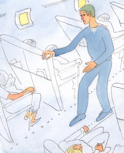 Une personne qui est toujours anxieuse à propos de l