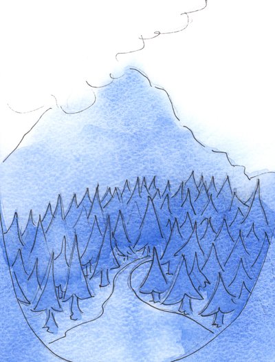 Le long du chemin vers le Ciel : Il vaut mieux garder les yeux sur le sommet lumineux de la Sainte Montagne que sur la route sombre en dessous - Elizabeth Wang