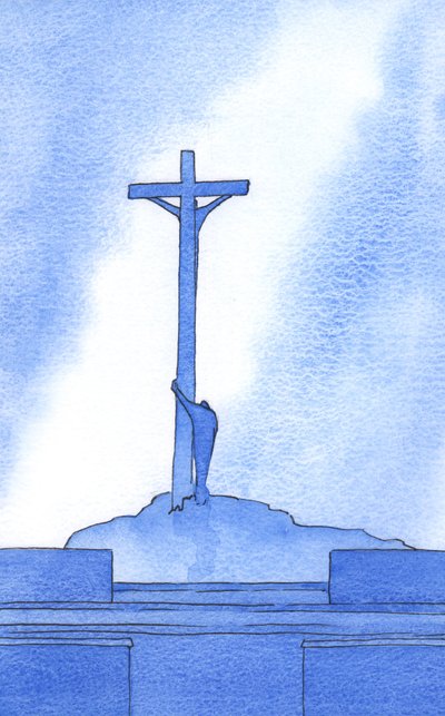 À chaque messe, nous nous tenons à côté du Christ crucifié pour notre salut - Elizabeth Wang
