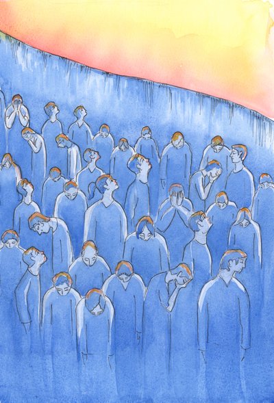 Par la miséricorde de Dieu, les âmes du Purgatoire peuvent pleurer leur orgueil, leur avidité, leur croyance tiède, ou tout ce qui les a causées, bien que croyantes, à être mal préparées pour la mort - Elizabeth Wang