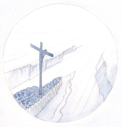 Par la puissance du Sacrifice du Christ, pendant la Sainte Messe, le Christ perce le Ciel et nous rapproche tous du Père - tout comme lorsqu