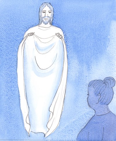 Le Christ nous réconforte et nous rassure, comme une mère rassurant ses enfants lorsqu