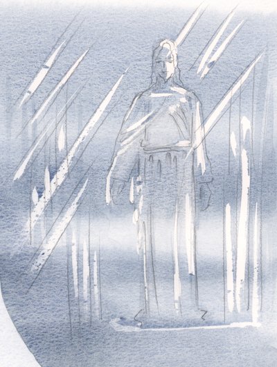 Le Christ est caché derrière deux voiles - Elizabeth Wang