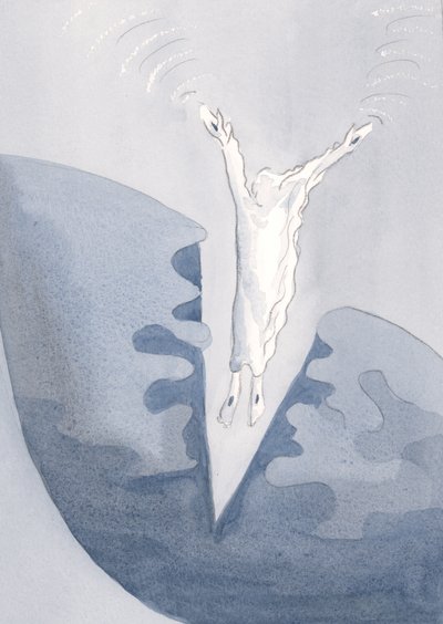 Christ saute amoureusement dans les sombres profondeurs de nos cœurs - Elizabeth Wang