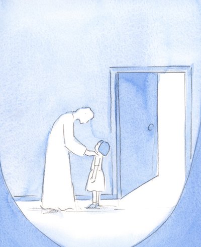 Le Christ, comme un frère aîné ou un ami, se réjouit de nos efforts pour être prêts pour la célébration de la messe - Elizabeth Wang