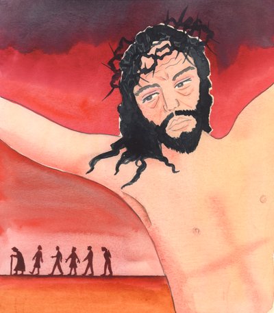 Le Christ a parlé lors de la Consécration du vin, disant "Je verse Mon Sang pour eux" - Elizabeth Wang