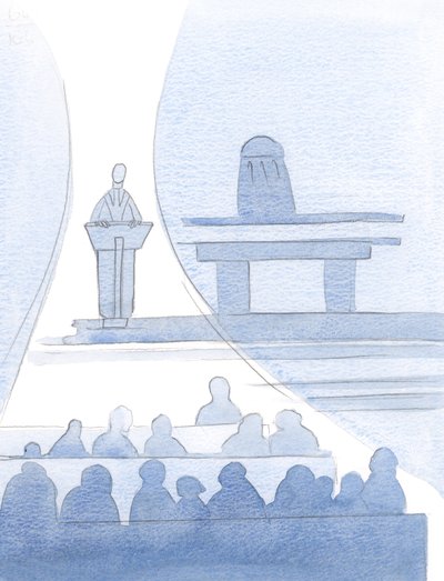 Le Christ a parlé à travers son prêtre, disant : "Vous aussi, pouvez parler avec autorité" ; ce qui signifie que vous, les fidèles baptisés, pouvez partager la foi, 2000 - Elizabeth Wang