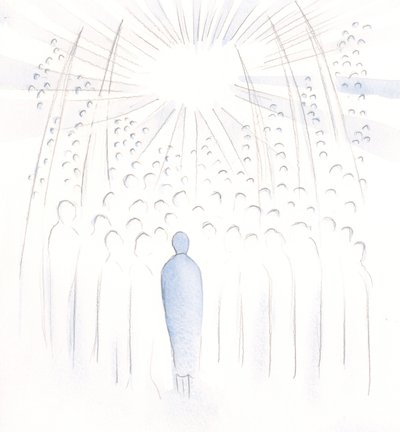 Chaque personne pour laquelle nous prions est élevée dans la lumière de Dieu et aidée par les prières des saints - Elizabeth Wang