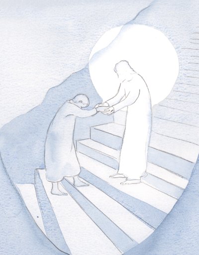 Chaque petite prière confiante permet au Christ de nous conduire plus haut sur la Sainte Montagne. Mais il ne nous attire pas sans notre consentement. - Elizabeth Wang
