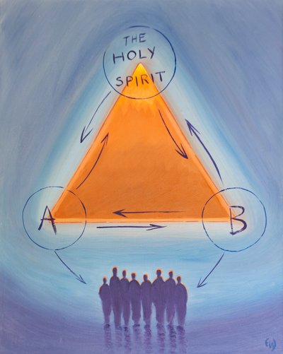La vie intérieure de Dieu, faite de don de soi, est reflétée par ceux qui L