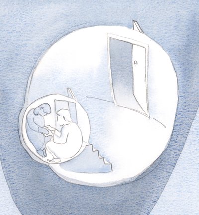 Il est monté dans la pièce la plus intérieure de mon cœur, pour s