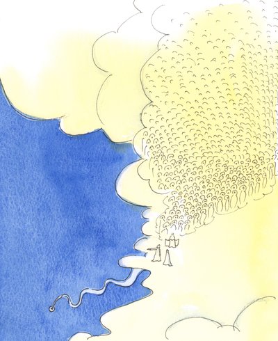 Le Ciel est si vaste, que de ses hauteurs on peut voir à quel point la Terre est petite, et à quel point la vie sur Terre est courte - Elizabeth Wang