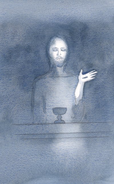 Dans Sa miséricorde, le Christ vient à notre autel, quotidiennement, alors que nous l