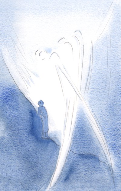 Dans Sa tendresse, Il a élevé mon âme avec les Anges, dans la louange de la Sainte Trinité - Elizabeth Wang