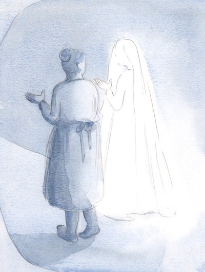 Il semblait que nous deux femmes marchions côte à côte, alors que je confiais les autres à ses soins, 2000 - Elizabeth Wang