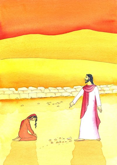 Jésus pardonne à la femme prise en flagrant délit d