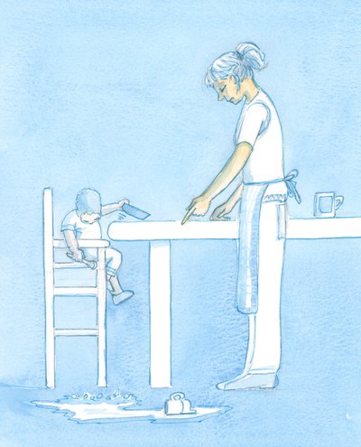 Tout comme un enfant doit apprendre les bonnes manières à table et la préoccupation pour les autres, par l