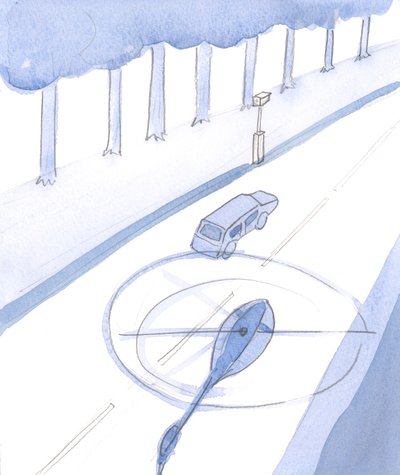 Comme un conducteur sur une route principale, de nos jours, ne peut échapper à être remarqué et photographié - Elizabeth Wang