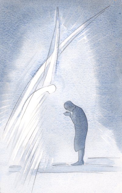 Mon propre Saint Ange Gardien répète la prière que je fais, s
