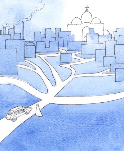 Vers la fin de notre voyage terrestre, nous arrivons à une intersection - Elizabeth Wang