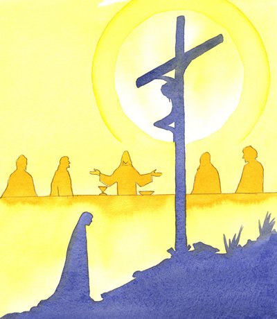 La veille de sa mort, Jésus a institué l