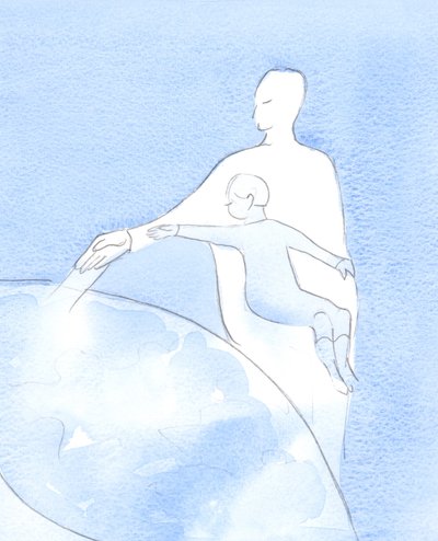 Celui qui prie au nom du Christ est comme un enfant qui est tenu près de son Père céleste, qui lui permet de bouger Son bras - pour aider et guérir les autres - Elizabeth Wang