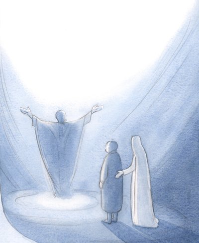 Notre Sainte Dame nous guide chacun de nous, nous encourageant à prier avec le Christ vers Dieu notre Père - Elizabeth Wang