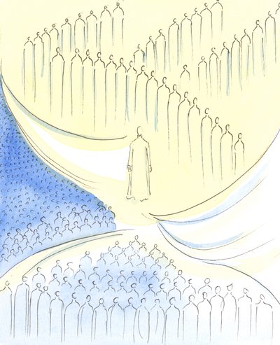 Le Christ que nous rencontrons dans la Sainte Communion est comme à la 