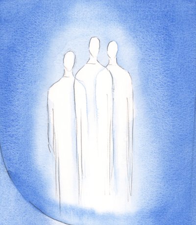 La Sainte Trinité, un seul Dieu, trois Personnes, vit dans l