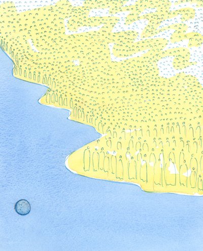 Les Saints sont rassemblés au Ciel comme sur une île bien au-dessus de notre monde pécheur - Elizabeth Wang