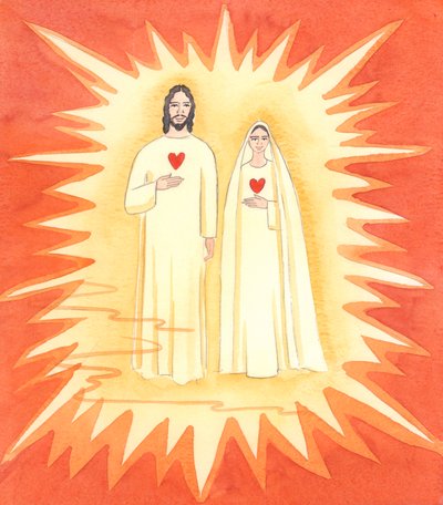 Les Deux Saints Cœurs : J
