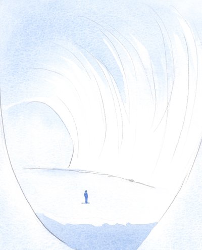 La caverne sombre et encombrée de l