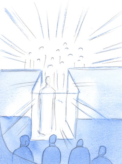 Le tabernacle est comme un couloir vers le Ciel où nous pouvons rencontrer le Christ et ses saints et nous préparer pour le Ciel à la fin de la vie - Elizabeth Wang