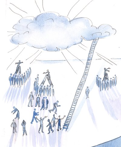 Il y a beaucoup de gens bien intentionnés offrant aux foules des idées très différentes sur Dieu - Elizabeth Wang