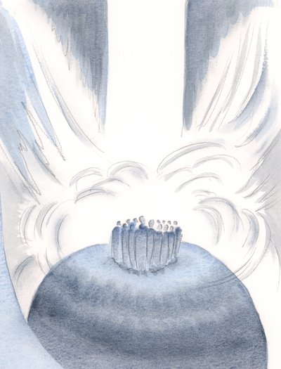 Par le Christ, la lumière du ciel nous enveloppe à chaque messe - Elizabeth Wang