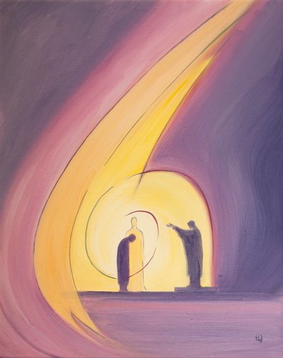 Par la bénédiction à la fin de la messe, nous sommes enveloppés dans la vie de la Sainte Trinité - Elizabeth Wang