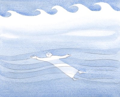 Nous pouvons glisser sous les eaux, sans être troublés par les tempêtes de surface, si nous prions avec confiance, même dans notre faiblesse - Elizabeth Wang