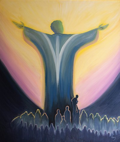 Les anges et les archanges attendent que nous nous joignions à leur louange de Dieu pendant la Messe. - Elizabeth Wang