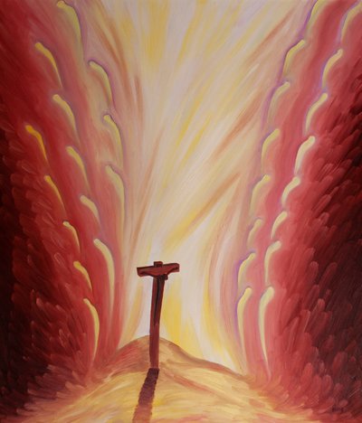 Quand le Christ est mort pour nous, pour enlever nos péchés, les anges ont caché leurs visages d