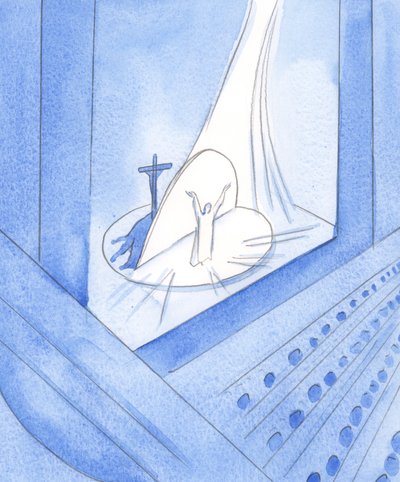 Quand le Christ est vraiment présent devant nous, dans le Saint Sacrifice, nous sommes présents à toute sa vie, qui est 