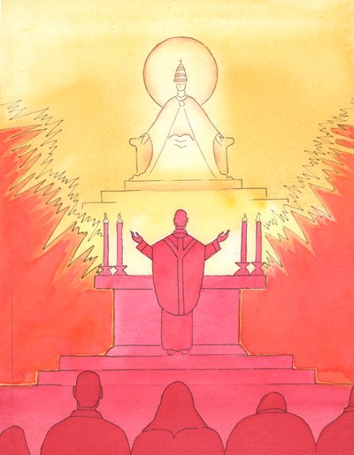 Quand prêtre et fidèles regardent tous dans la même direction à la messe, ils regardent tous ensemble vers le Père, pour Le louer par le Christ - Elizabeth Wang