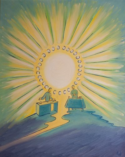 Quand deux personnes prient au nom du Christ, même si elles sont séparées par la distance, elles sont unies dans la communion des saints - Elizabeth Wang