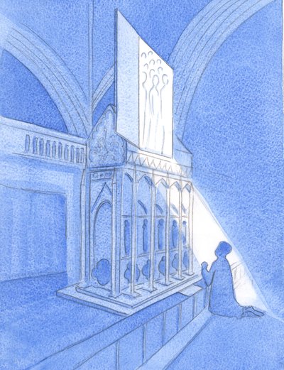 Lorsque nous honorons Dieu et ses Saints, dans un sanctuaire sanctifié par l