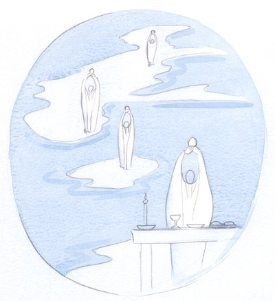 Partout où un prêtre catholique offre le Saint Sacrifice de la Messe, il y a Jésus-Christ, Présent avec Son Peuple - Elizabeth Wang