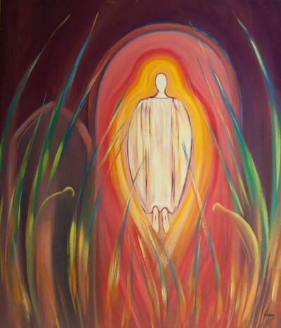 Avec les anges, nous adorons le Christ dans le Saint Sacrement alors qu