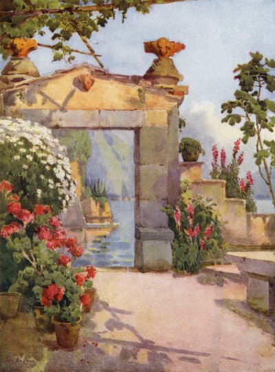 Une porte à Varenna, Lac de Côme - Ella Du Cane