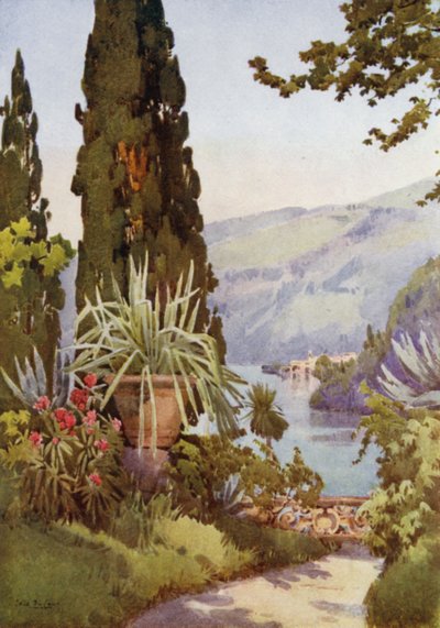 Dans le jardin de la Villa Arconati, Lac de Côme - Ella Du Cane