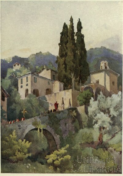 La Madonna della Pace, Lago di Como, Illustration de 