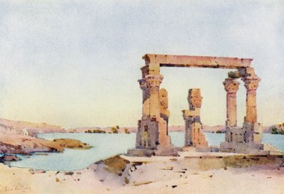 Temple de Kertassi, Nubie - Ella Du Cane